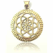 brass jewellery pendant - Avashy